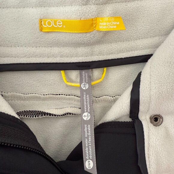 Lolë - Black - Fleece Lined Snow Pants - Size L - Picture 4 of 11